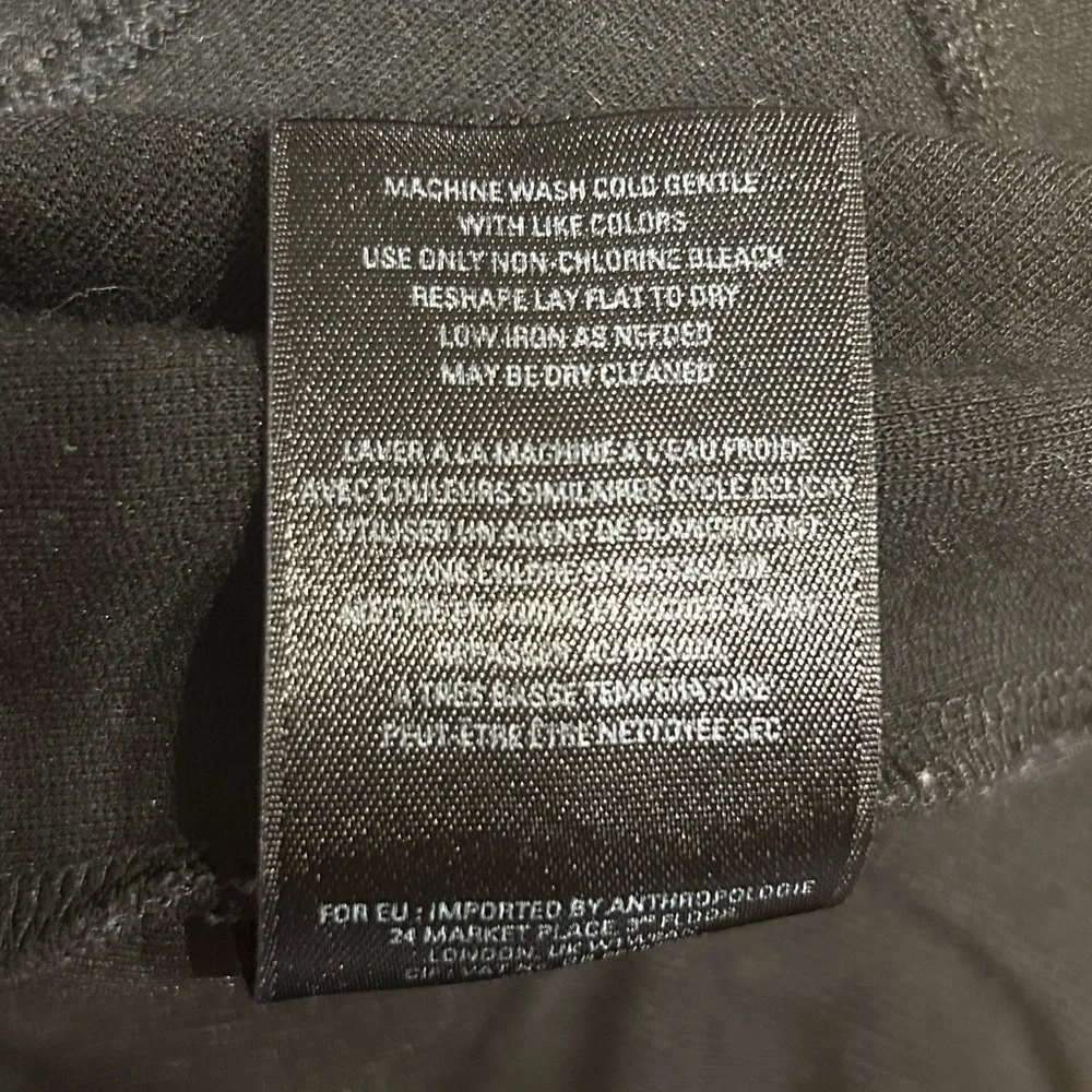 9-H15 STCL from Anthropologie Women’s Black Corset Tank Top, Size Large - Picture 7 of 7